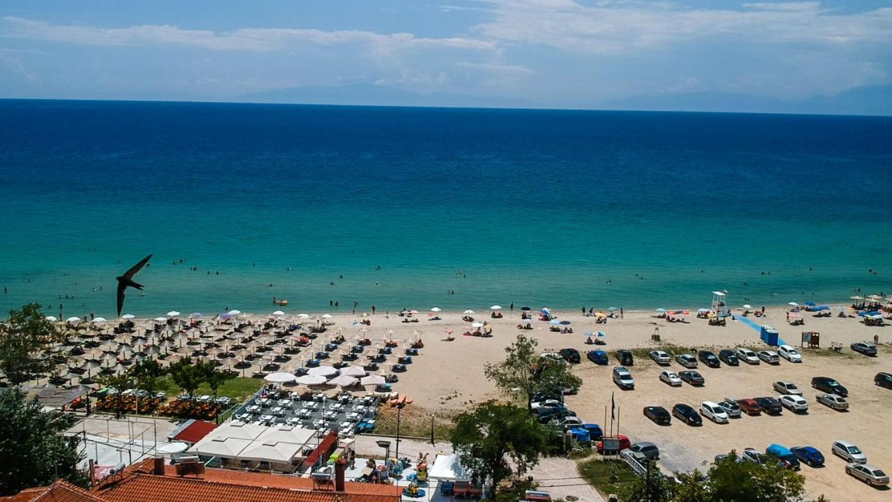 Halkidiki beach apartments 2 Nea Kalikratia Vergia beach Nea Kallikrateia Exterior foto